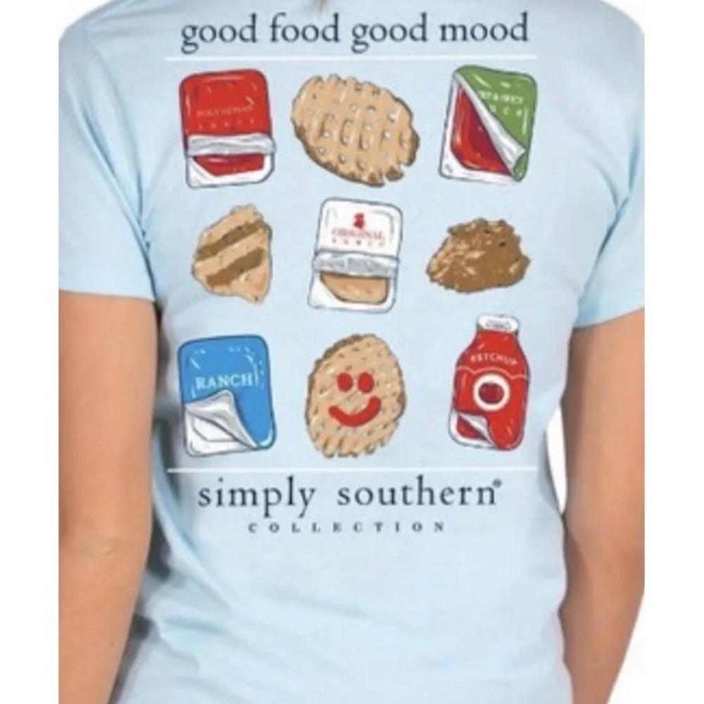 Simply Southern Good Food Good Mood Size Large